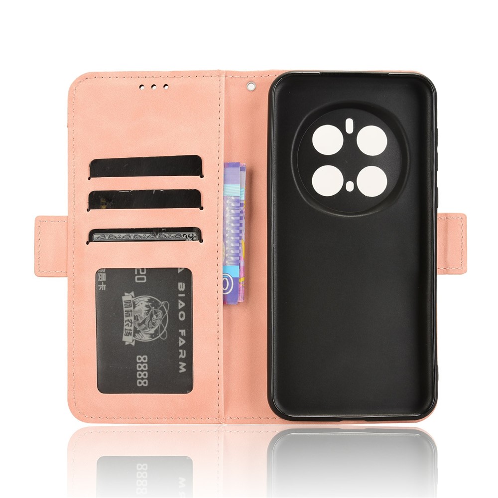  Honor Magic7 Pro Fodral Med Avtagbart Kortfodral Rosa