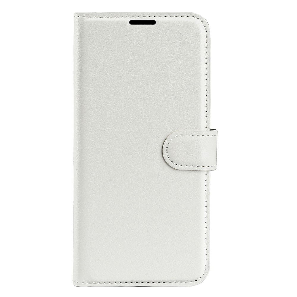  Honor Magic7 Pro Fodral Litchi Läder Vit