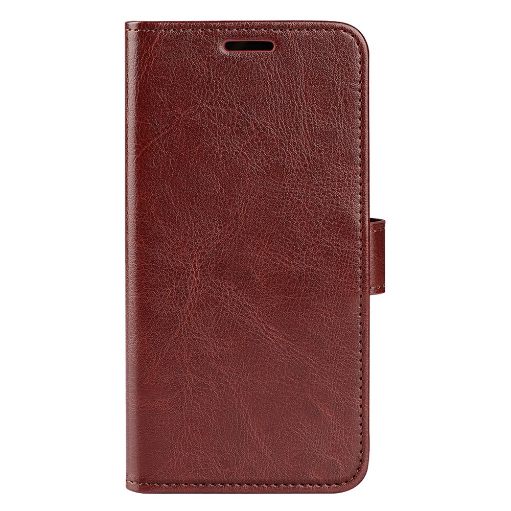  Honor Magic7 Pro Fodral Crazy Horse Läder Brun