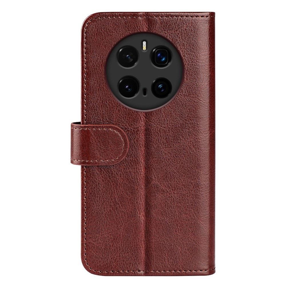  Honor Magic7 Pro Fodral Crazy Horse Läder Brun