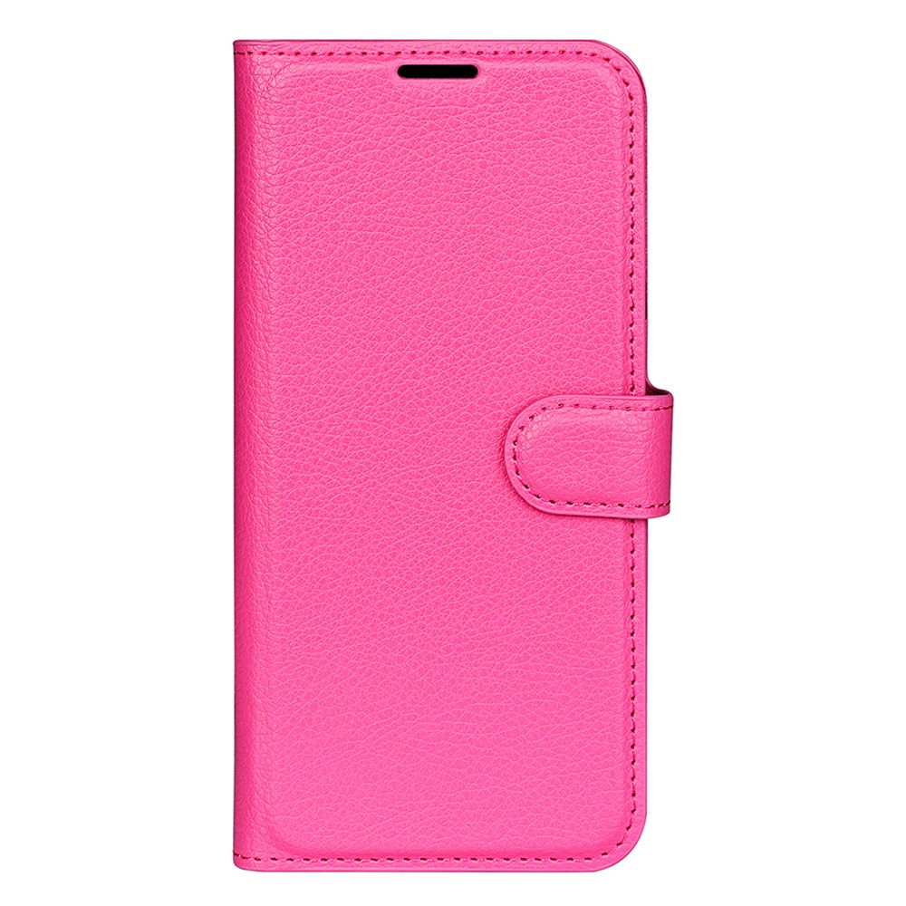  Honor Magic7 Lite Fodral Litchi Läder Rosa