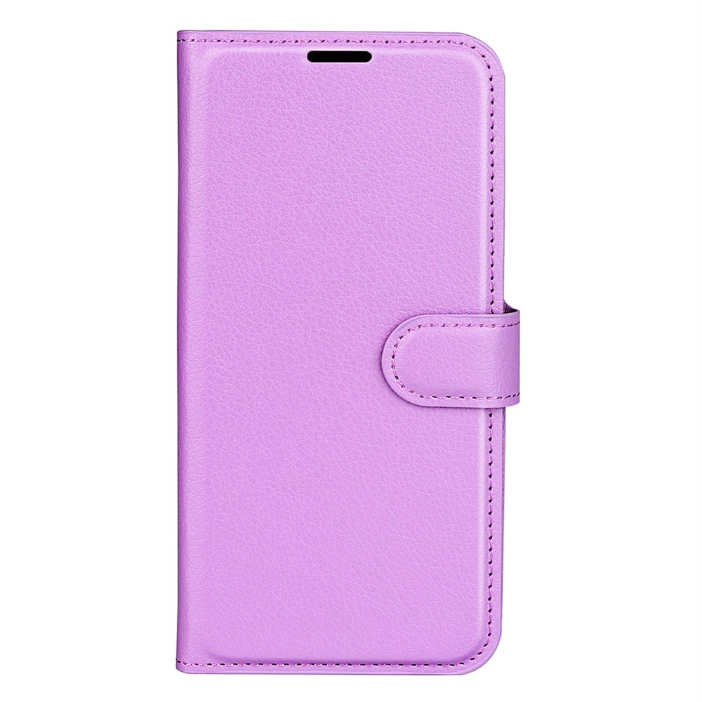  Honor Magic7 Lite Fodral Litchi Läder Lila