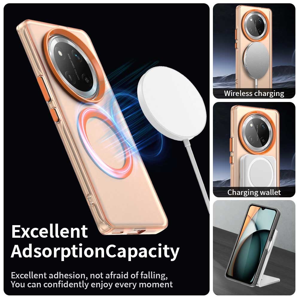  Honor Magic7 Lite Skal MagSafe Hybrid Orange