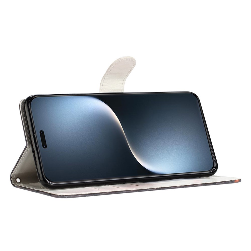  Honor Magic7 Pro Fodral Med Tryck Lila Marmor