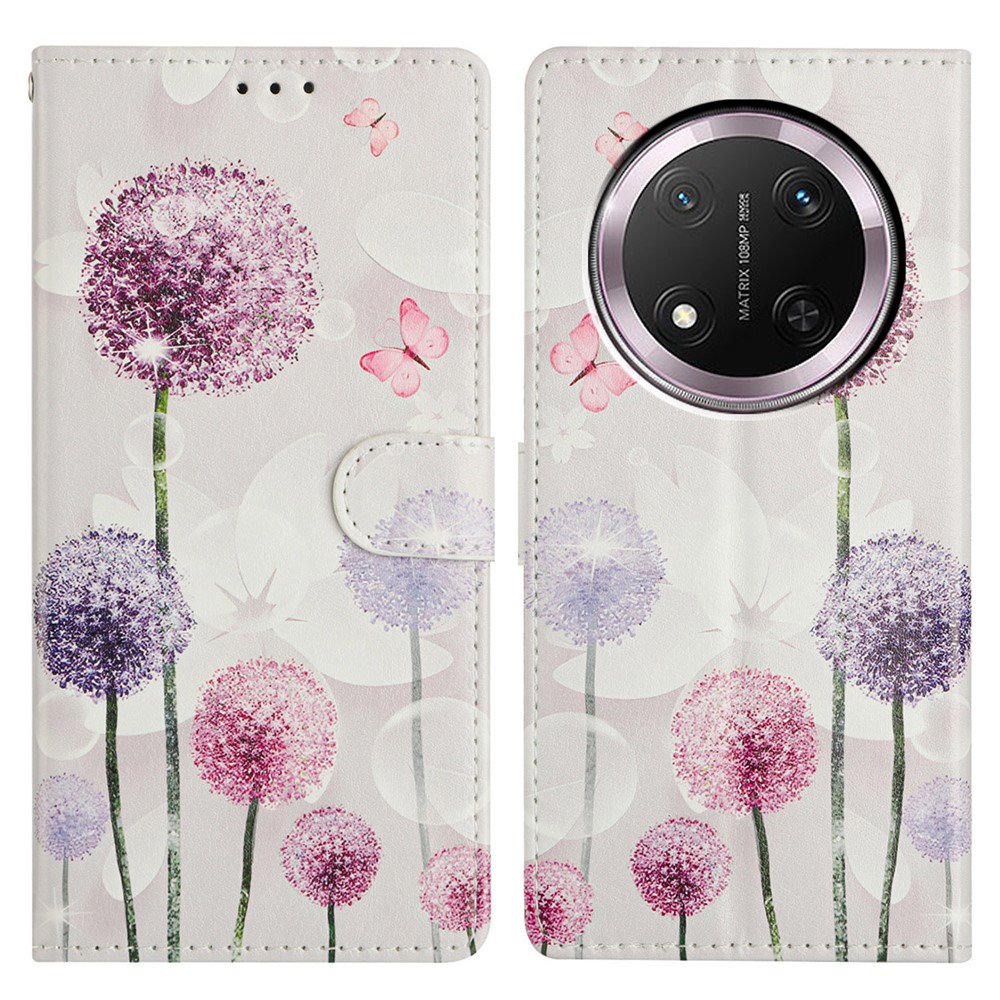  Honor Magic7 Lite Fodral Med Tryck Dandelion