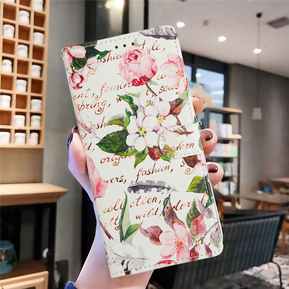  Honor Magic7 Lite Fodral Med Tryck Blommor