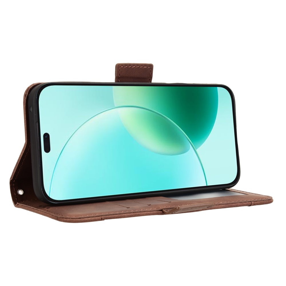  Honor 400 Lite Fodral Med Avtagbart Kortfodral Brun