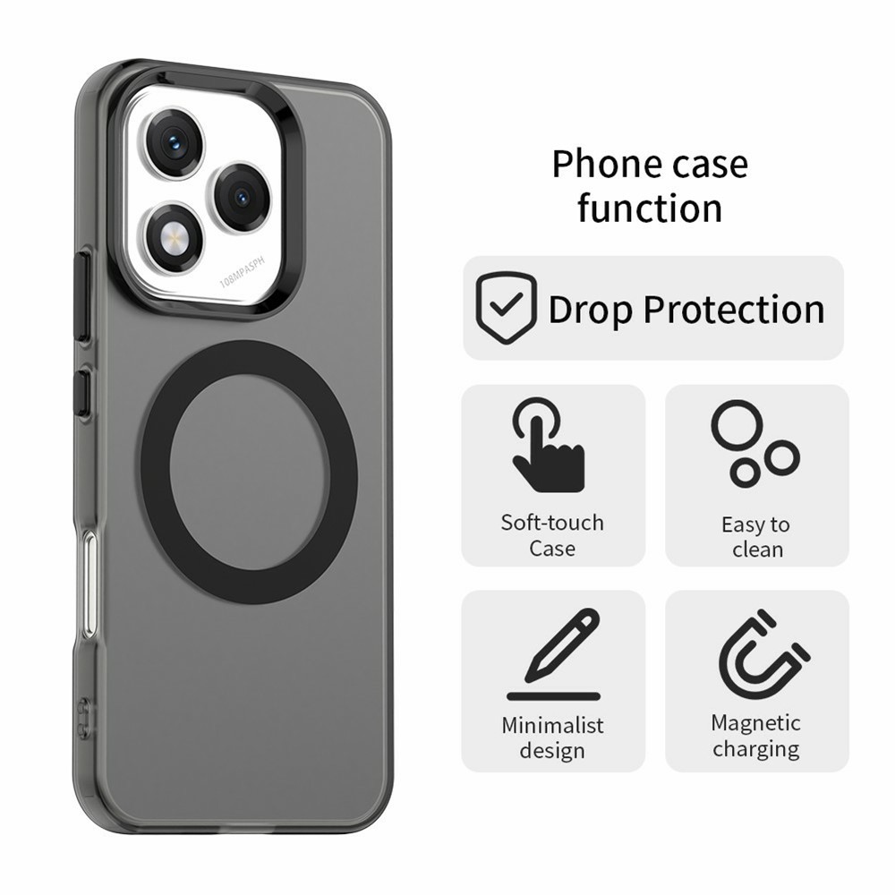  Honor 400 Lite Skal MagSafe Hybrid Svart