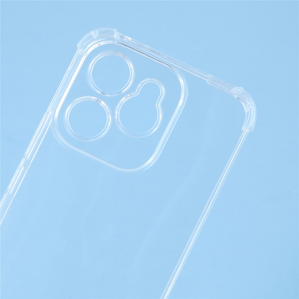  Honor 400 Lite Skal TPU Med Mobilsnöre Transparent