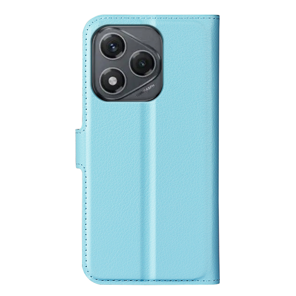  Honor 400 Smart Fodral Litchi Läder Blå