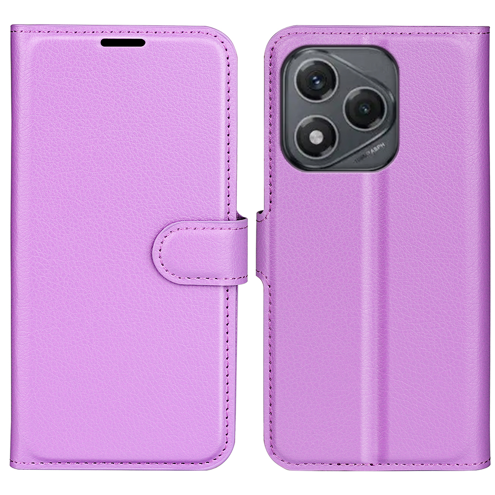  Honor 400 Smart Fodral Litchi Läder Lila