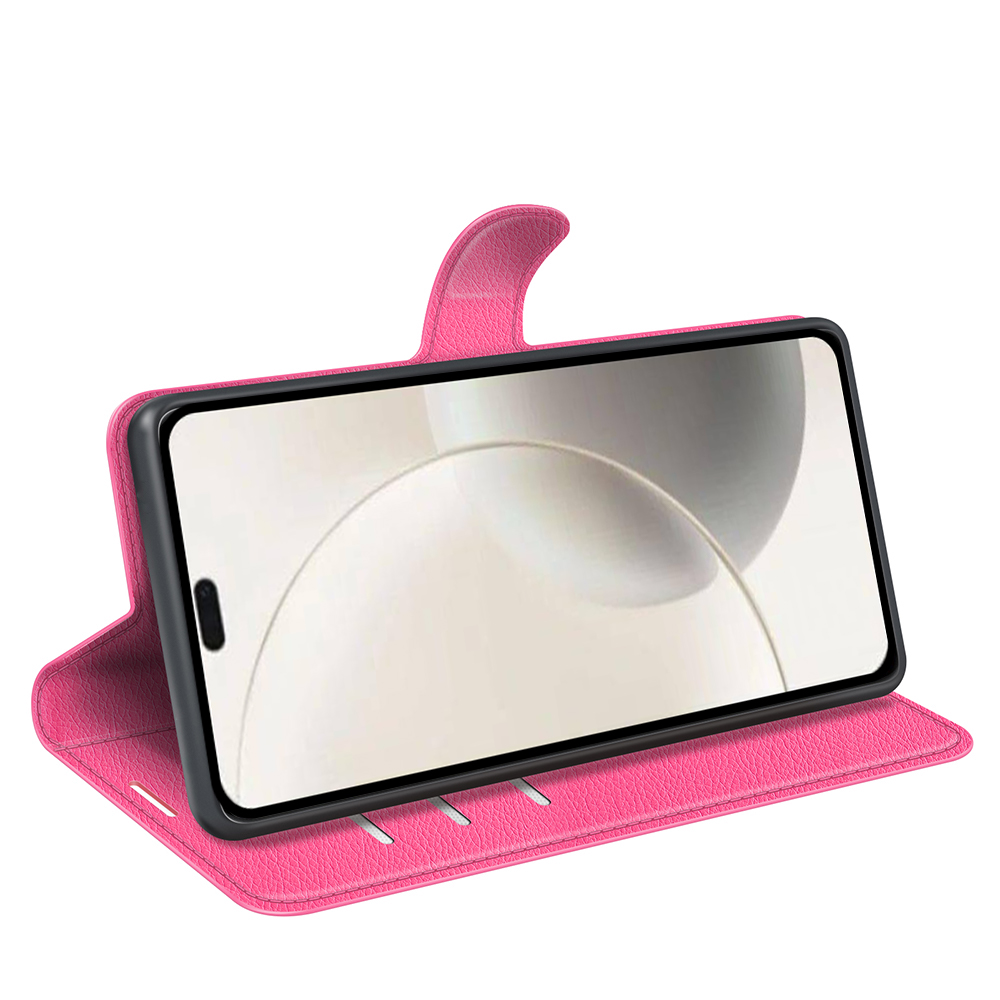  Honor 400 Smart Fodral Litchi Läder Rosa