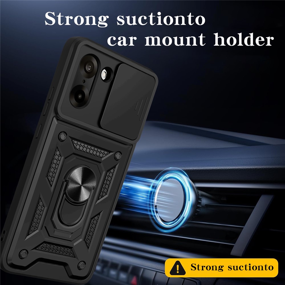 AMORUS AMORUS OnePlud Nord CE5 Skal Hybrid Ring Svart