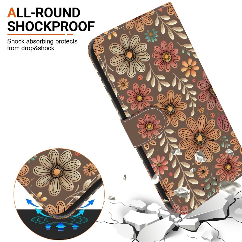  Honor 400 Smart Fodral Läder Blossom