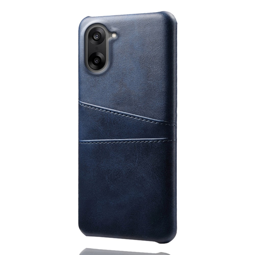  OnePlus Nord CE5 Läderbelagt Skal Med Kortfack Blå