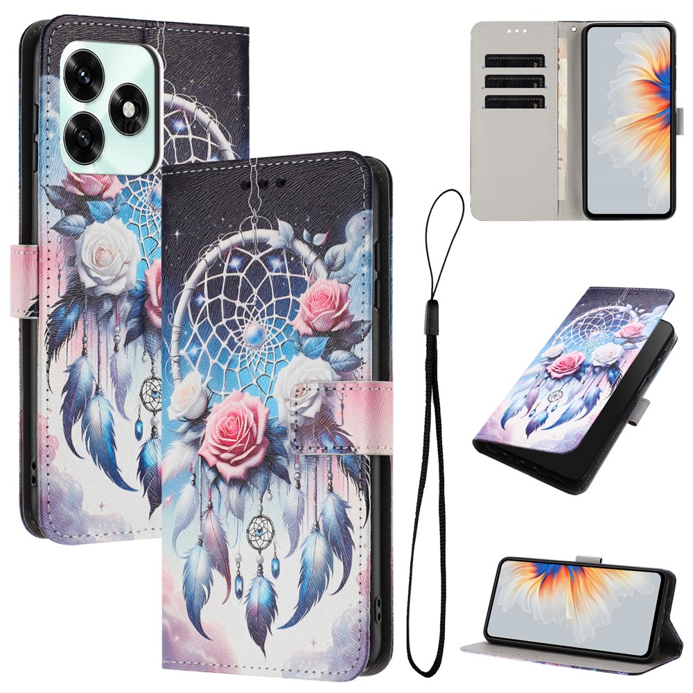  Honor X5c Plus Fodral Med Tryck Drömfångare