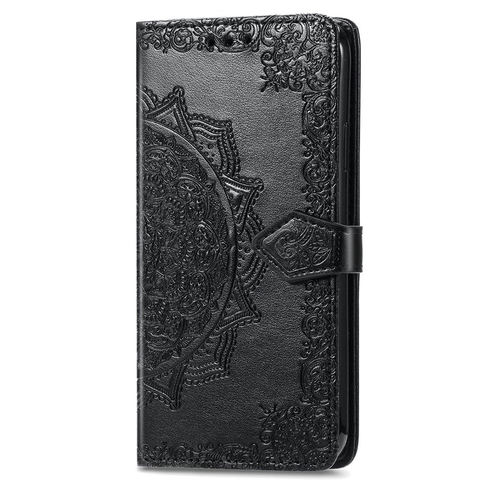  Honor 400 Smart Fodral Mandala Läder Svart