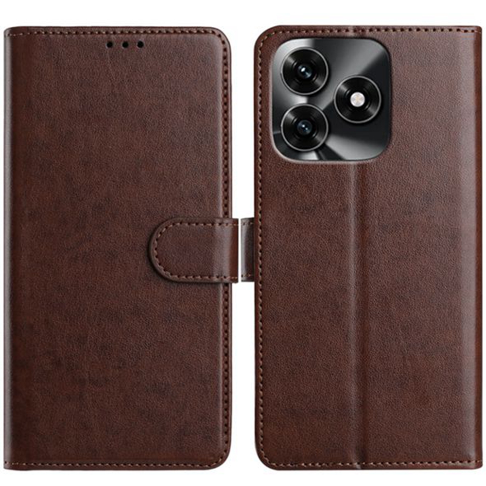  Honor X5c Plus Fodral Multifunktionellt Brun