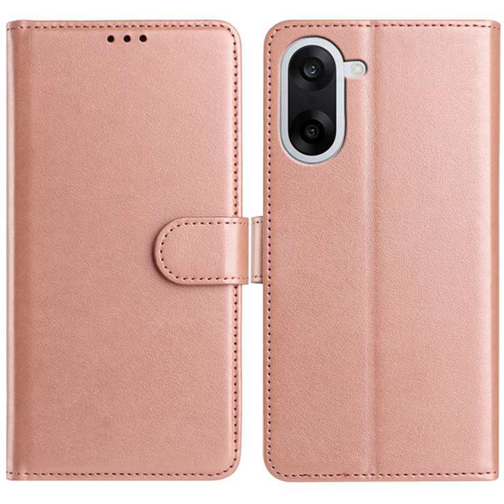  OnePlus Nord CE5 Fodral Läder Roséguld