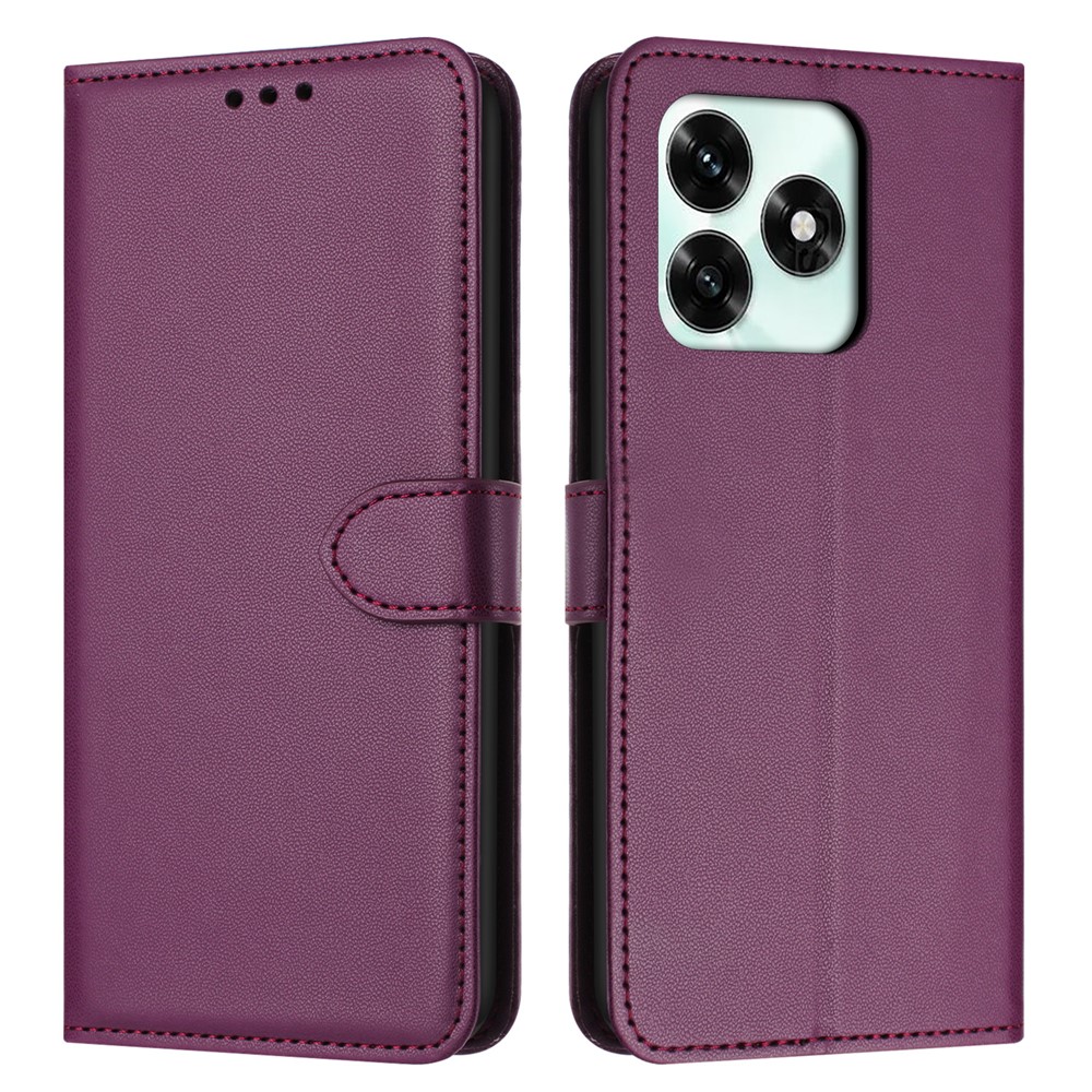  Honor X5c Plus Plånboksfodral Läder Lila