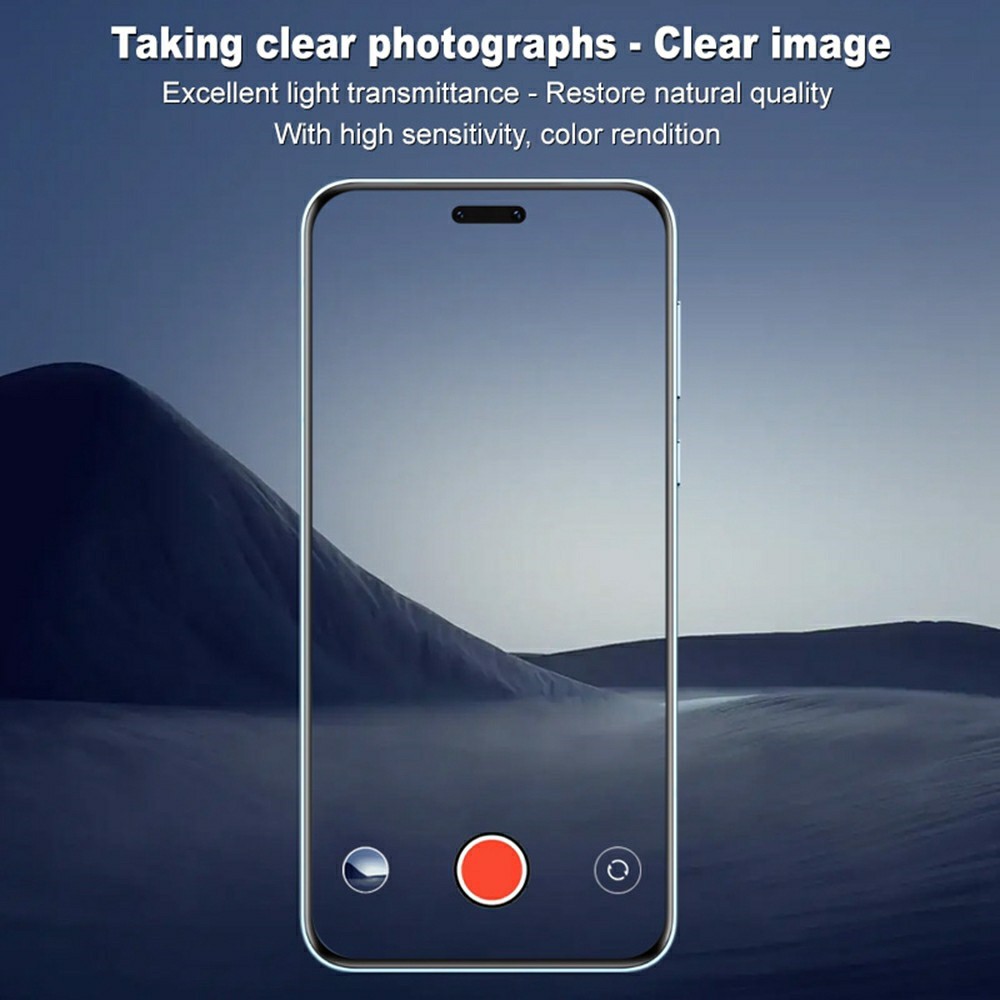 IMAK IMAK Honor Magic7 Pro Linsskydd Härdat Glas Svart