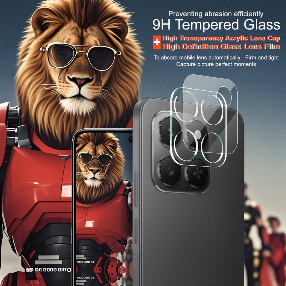 IMAK IMAK Honor 400 Smart Linsskydd Härdat Glas Transparent
