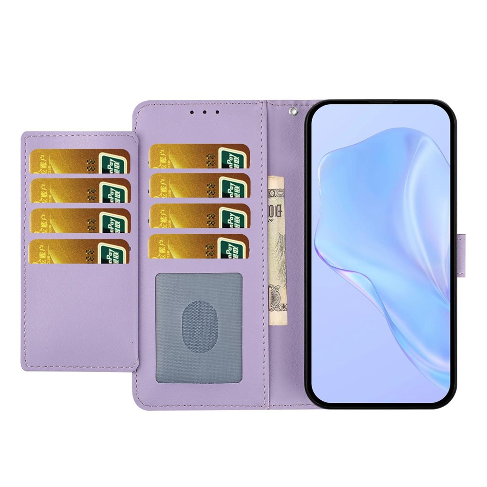  Motorola Moto G15 / G15 Power Fodral Läder Lila
