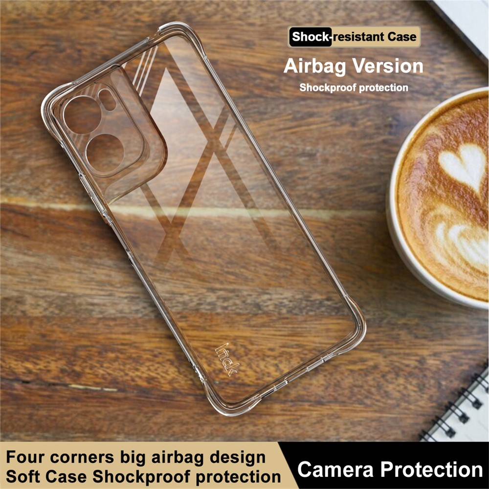 IMAK IMAK Moto G06/G06 Power Skal TPU AirBag Shockproof Transparent