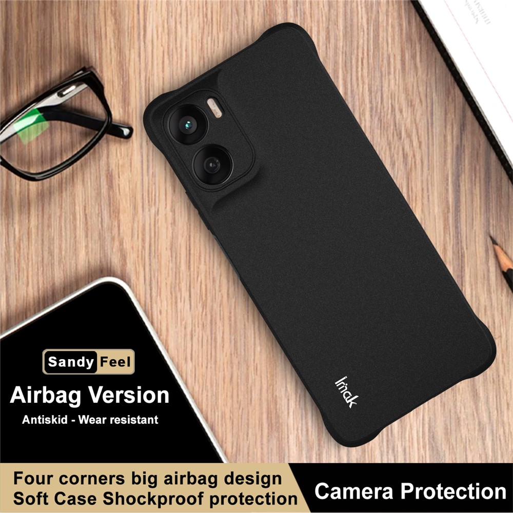 IMAK IMAK Moto G06/G06 Power Skal TPU AirBag Shockproof Svart