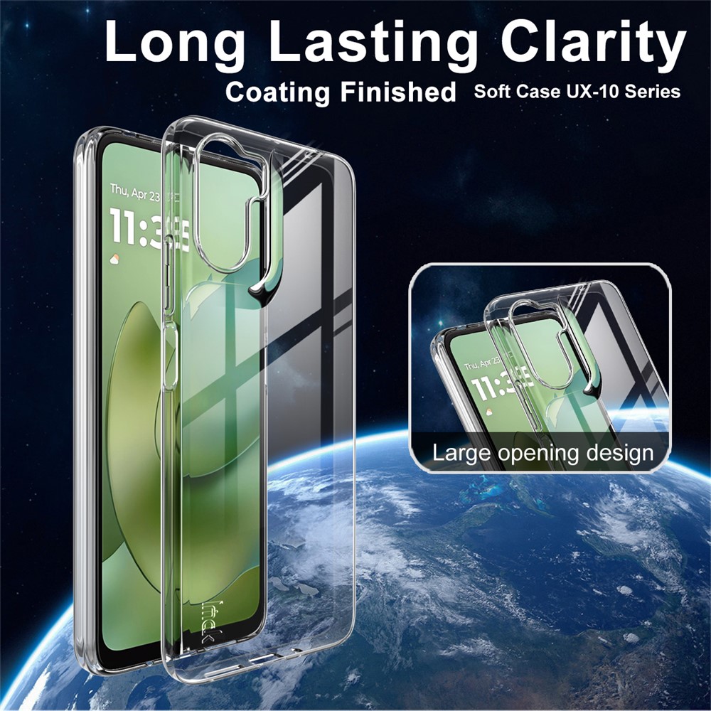 IMAK IMAK Motorola Moto G06 / G06 Power Skal Soft TPU Transparent