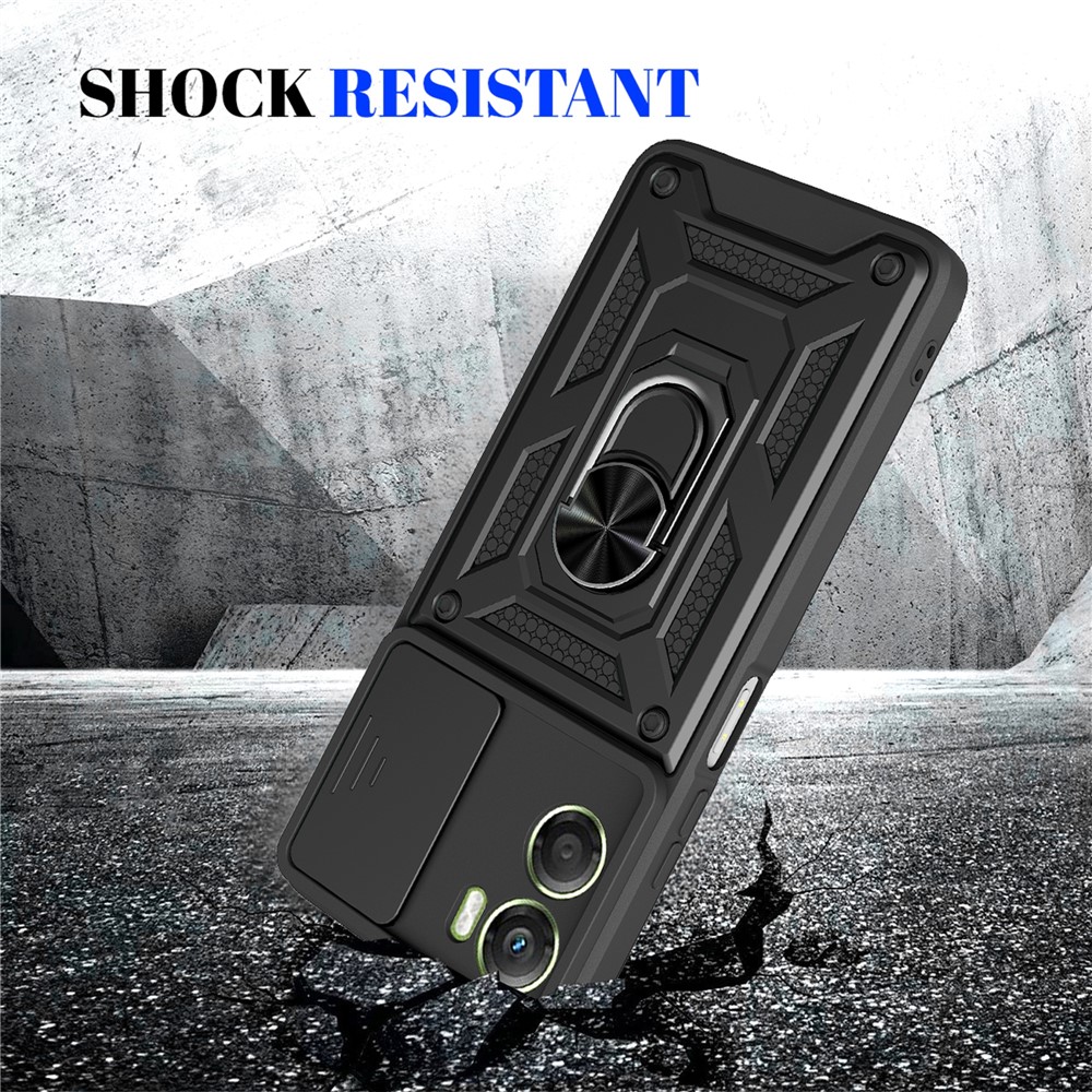  Motorola Moto G06/G06 Power Skal CamShield Ring Hybrid Guld
