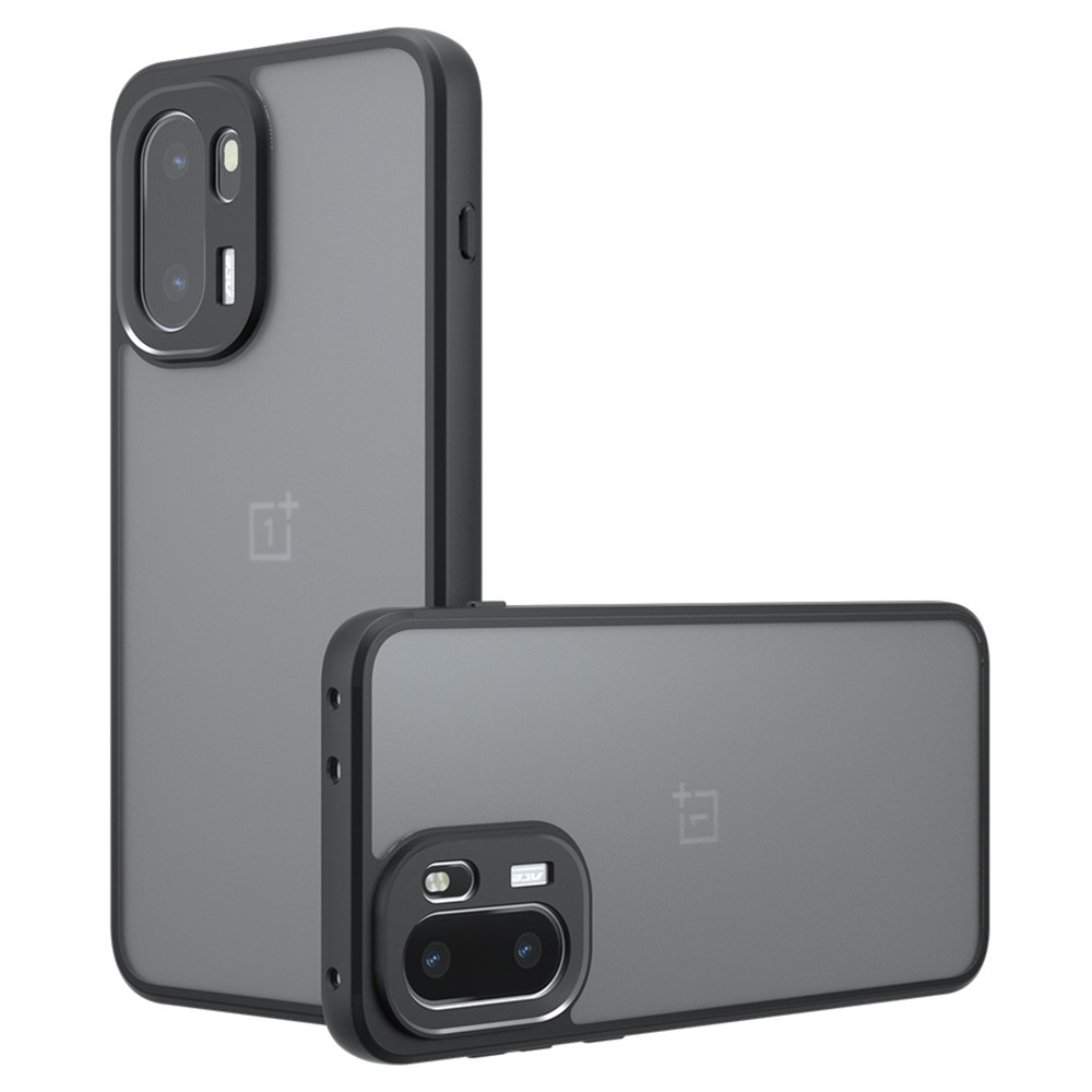  OnePlus 15R Skal Hybrid Matt Transparent / Svart