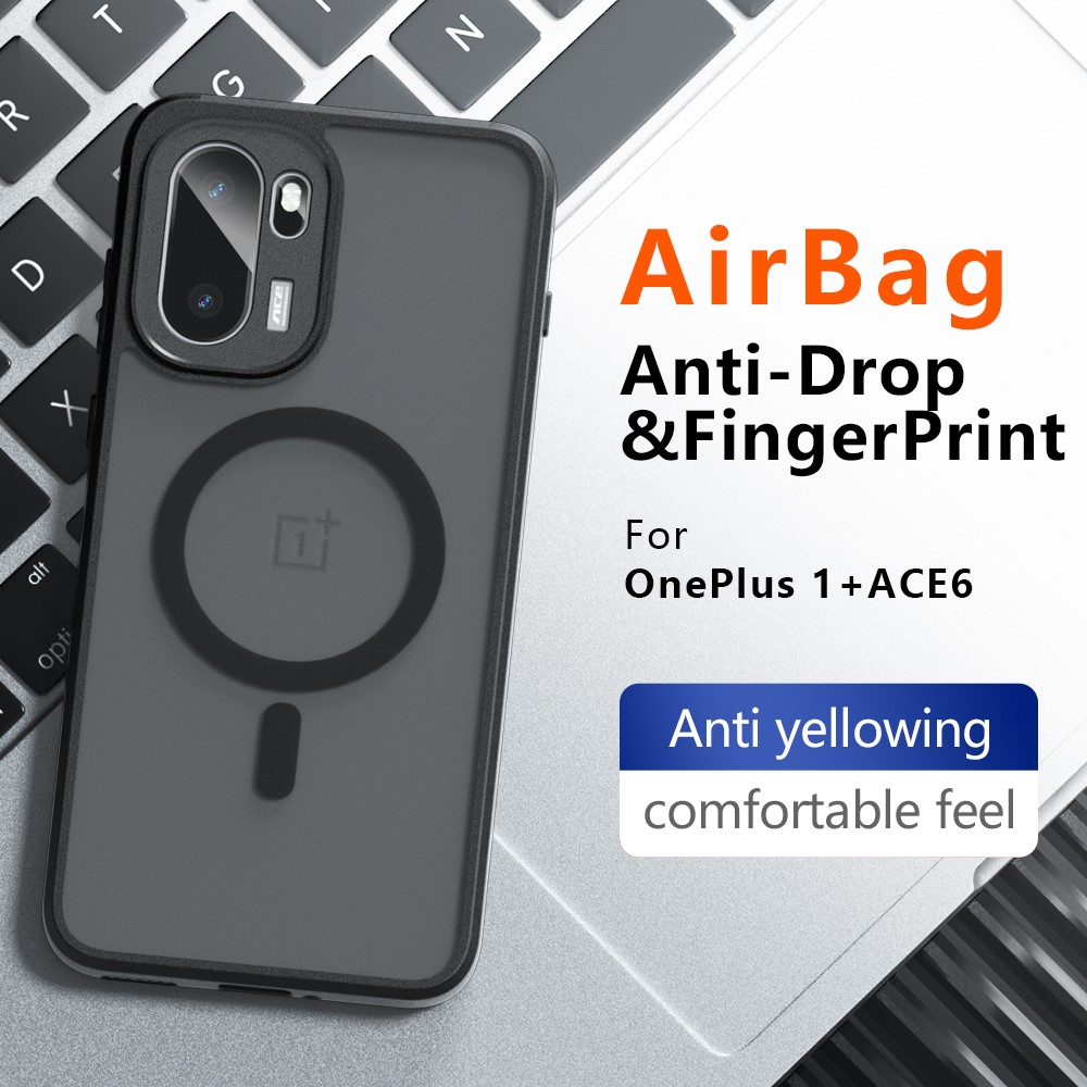  OnePlus 15R Skal MagSafe Hybrid Matt Svart