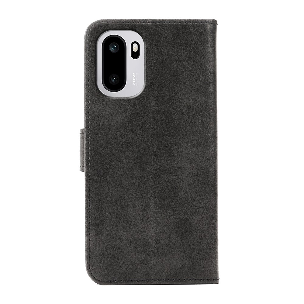 OnePlus 15R Plånboksfodral Läder Svart