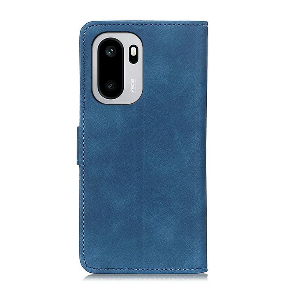KHAZNEH KHAZNEH OnePlus 15R Fodral Retro Läder Blå