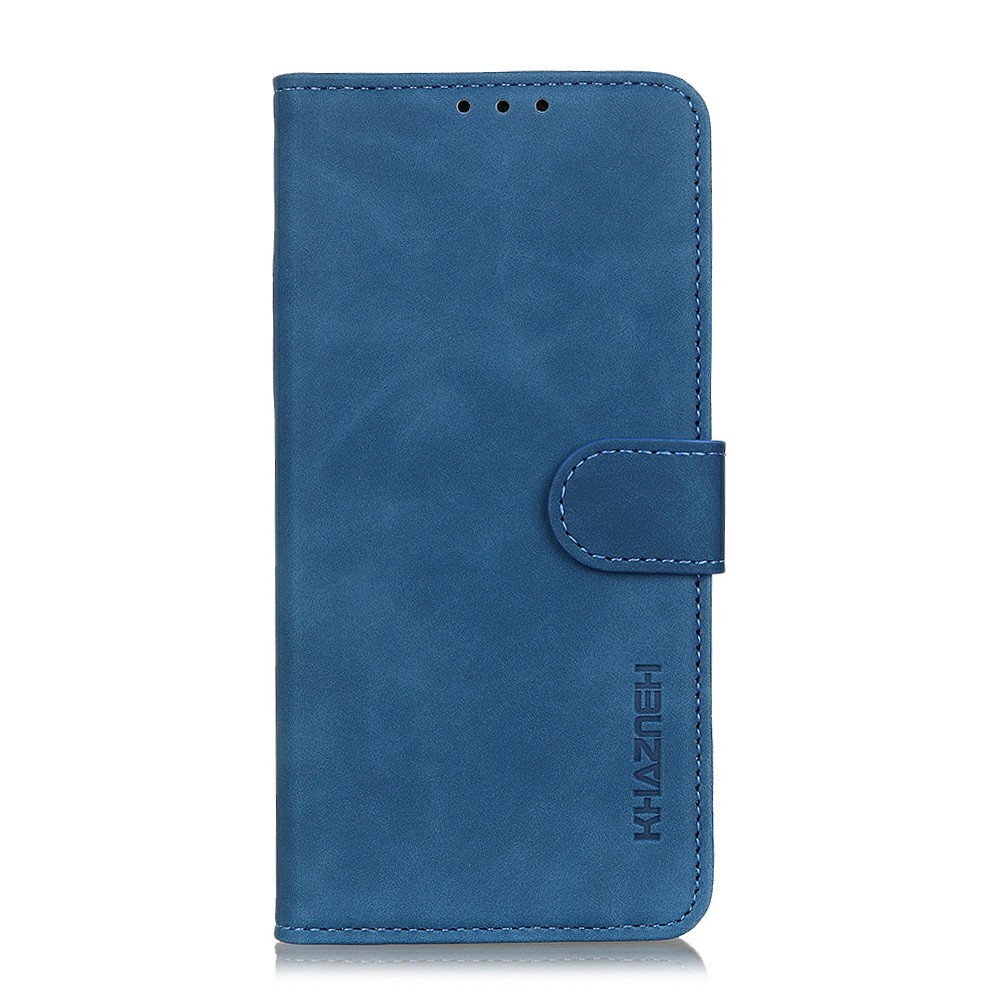 KHAZNEH KHAZNEH OnePlus 15R Fodral Retro Läder Blå