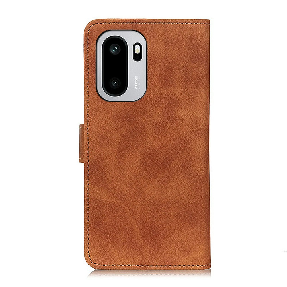KHAZNEH KHAZNEH OnePlus 15R Fodral Retro Läder Brun