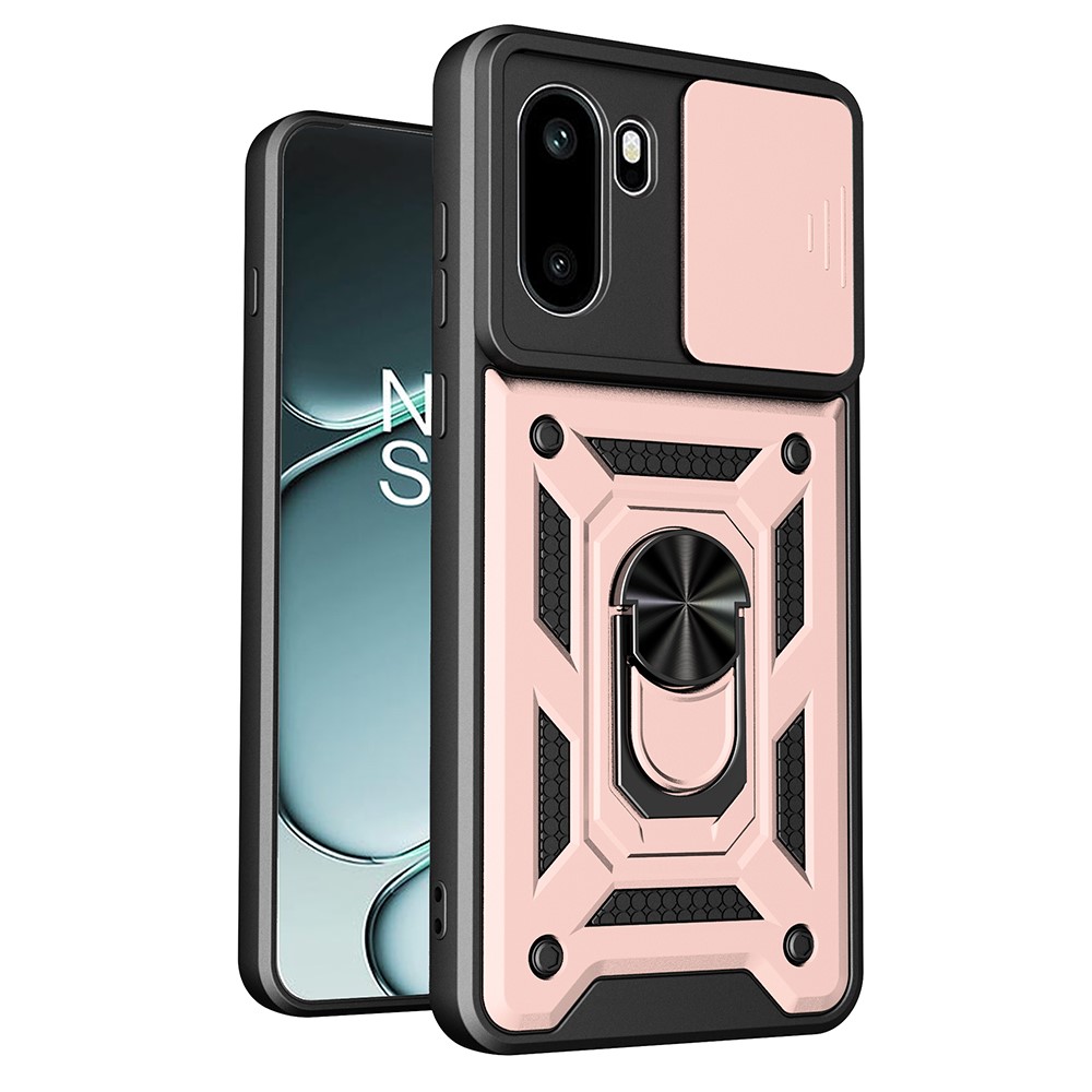  OnePlus 15R Skal CamShield Ring Hybrid Roséguld
