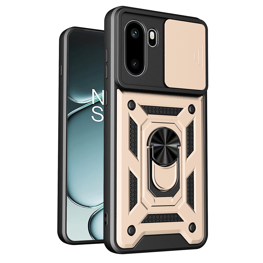  OnePlus 15R Skal CamShield Ring Hybrid Guld