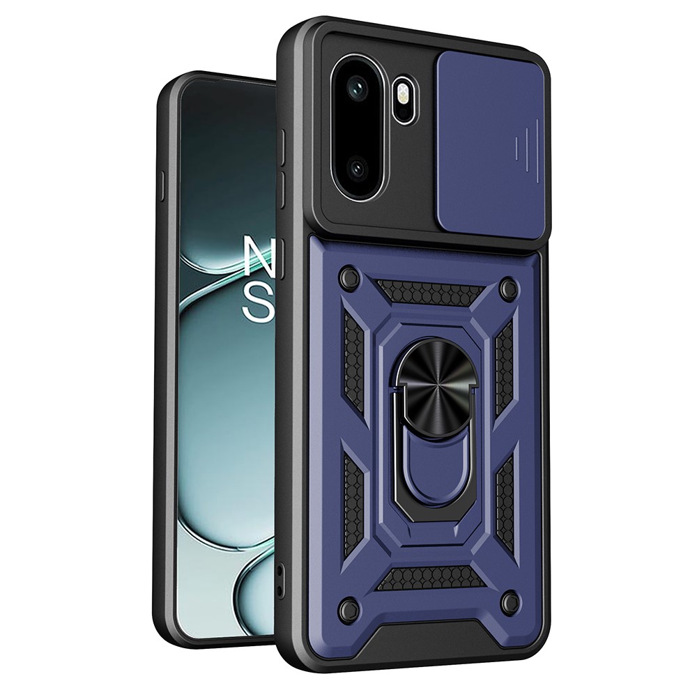  OnePlus 15R Skal CamShield Ring Hybrid Blå