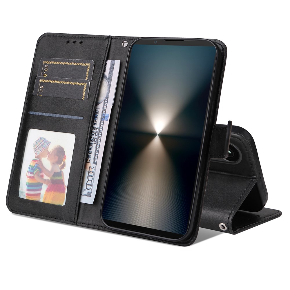  Sony Xperia 1 VII Fodral Läder Svart