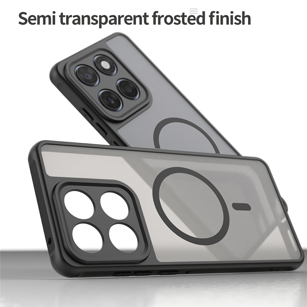  Motorola Edge 60 / 60 Fusion Skal MagSafe Hybrid Svart