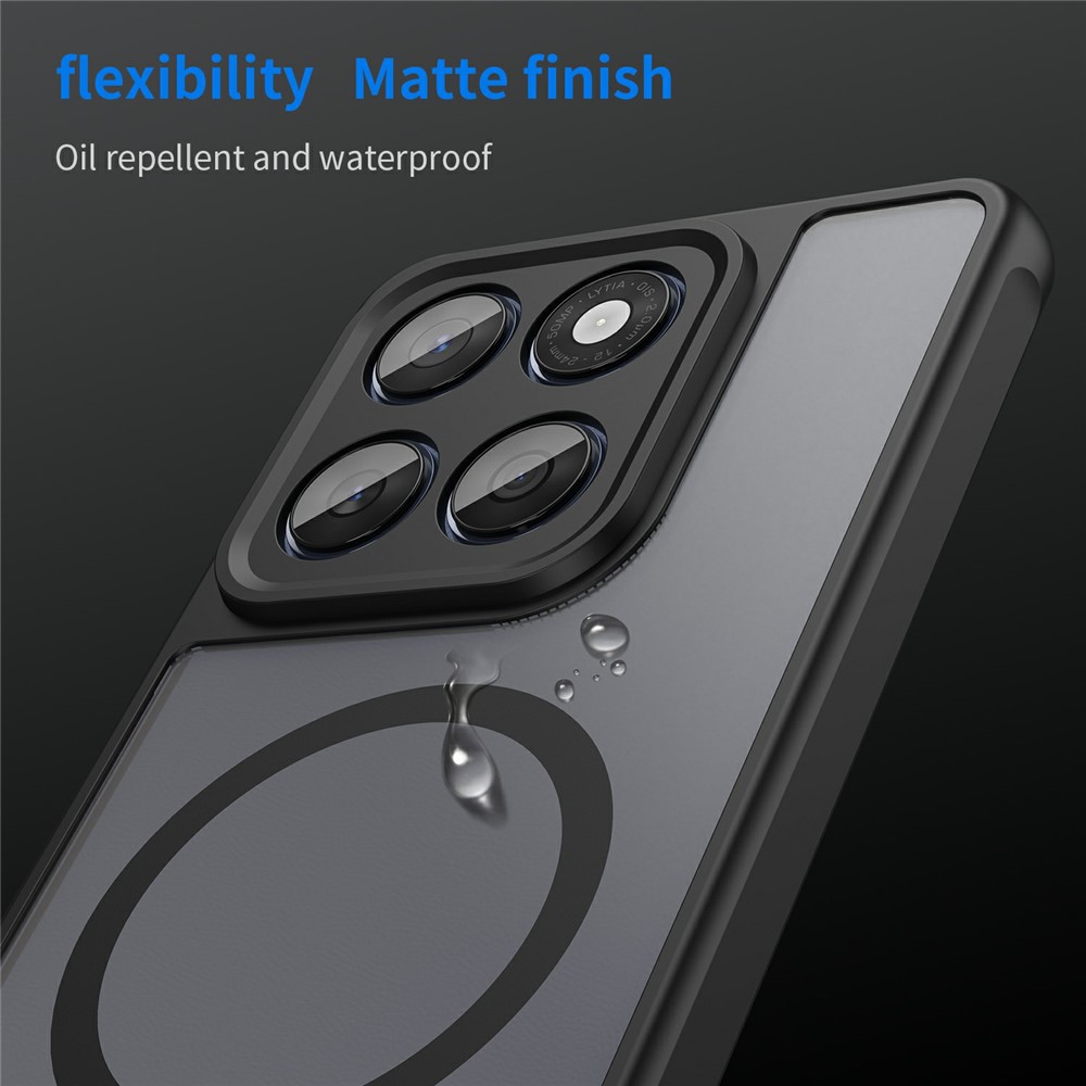  Motorola Edge 60 / 60 Fusion Skal MagSafe Hybrid Svart