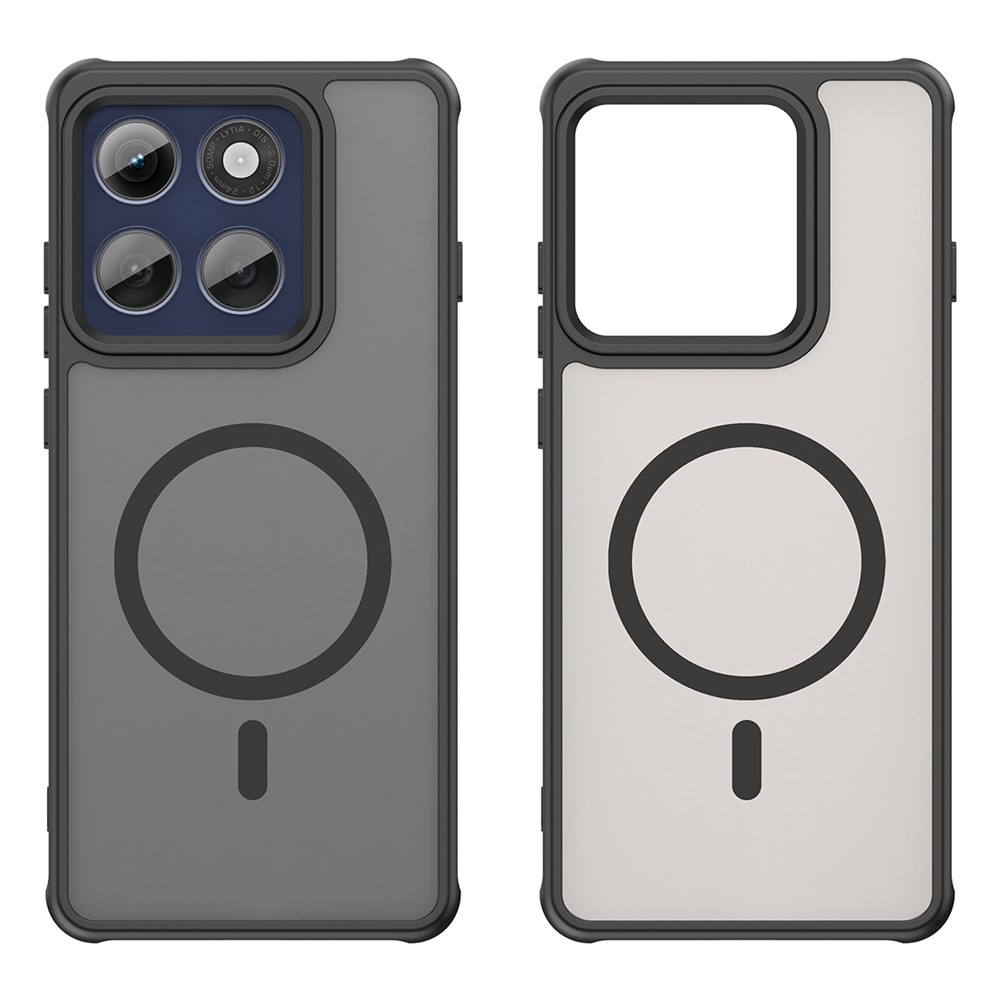  Motorola Edge 60 Pro Skal MagSafe Hybrid Svart