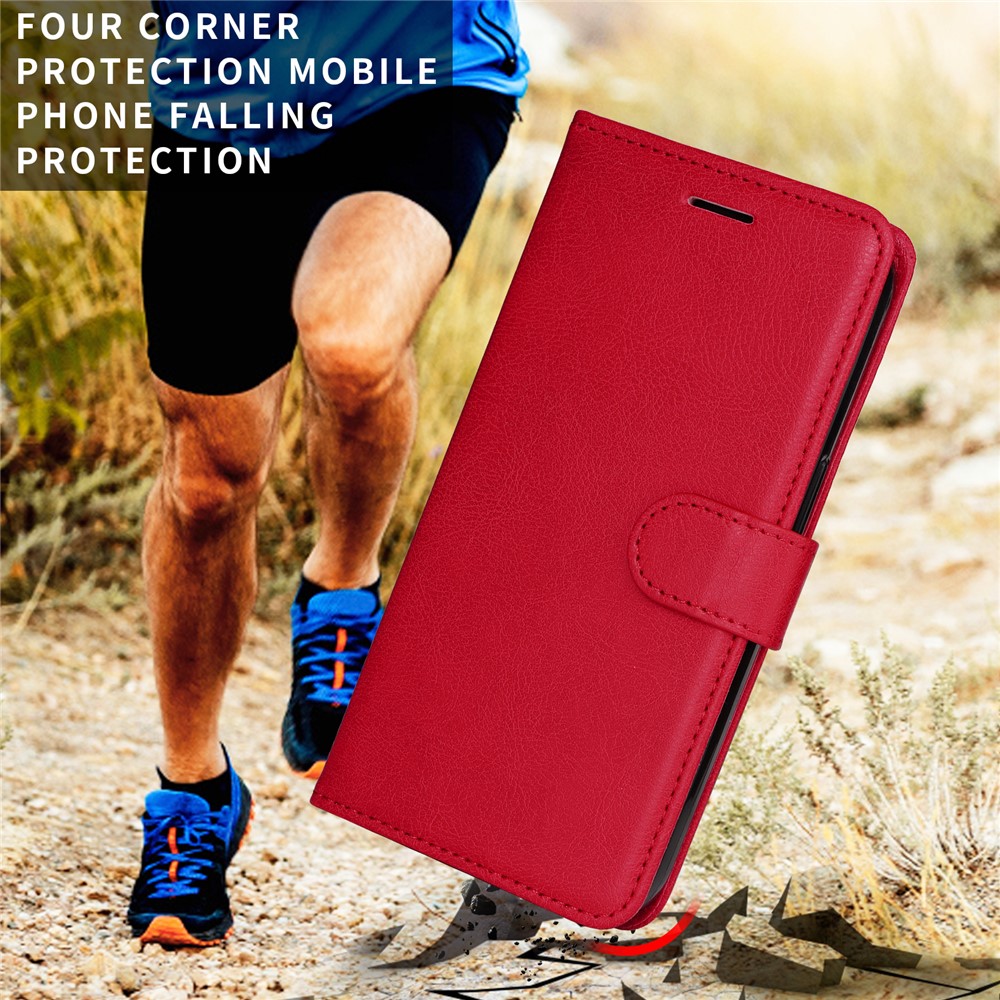  Motorola Edge 60 / 60 Pro / 60 Fusion Fodral Läder Röd