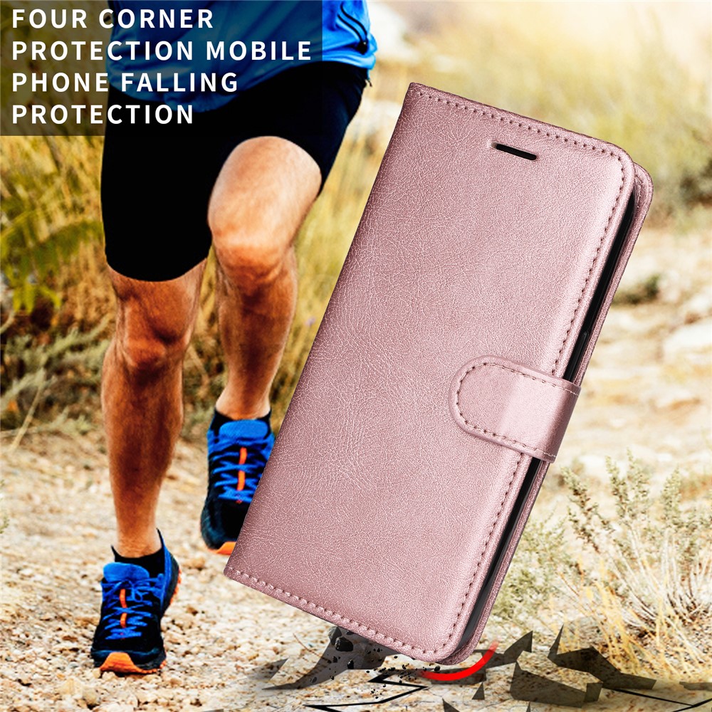  Motorola Edge 60 / 60 Pro / 60 Fusion Fodral Läder Roséguld