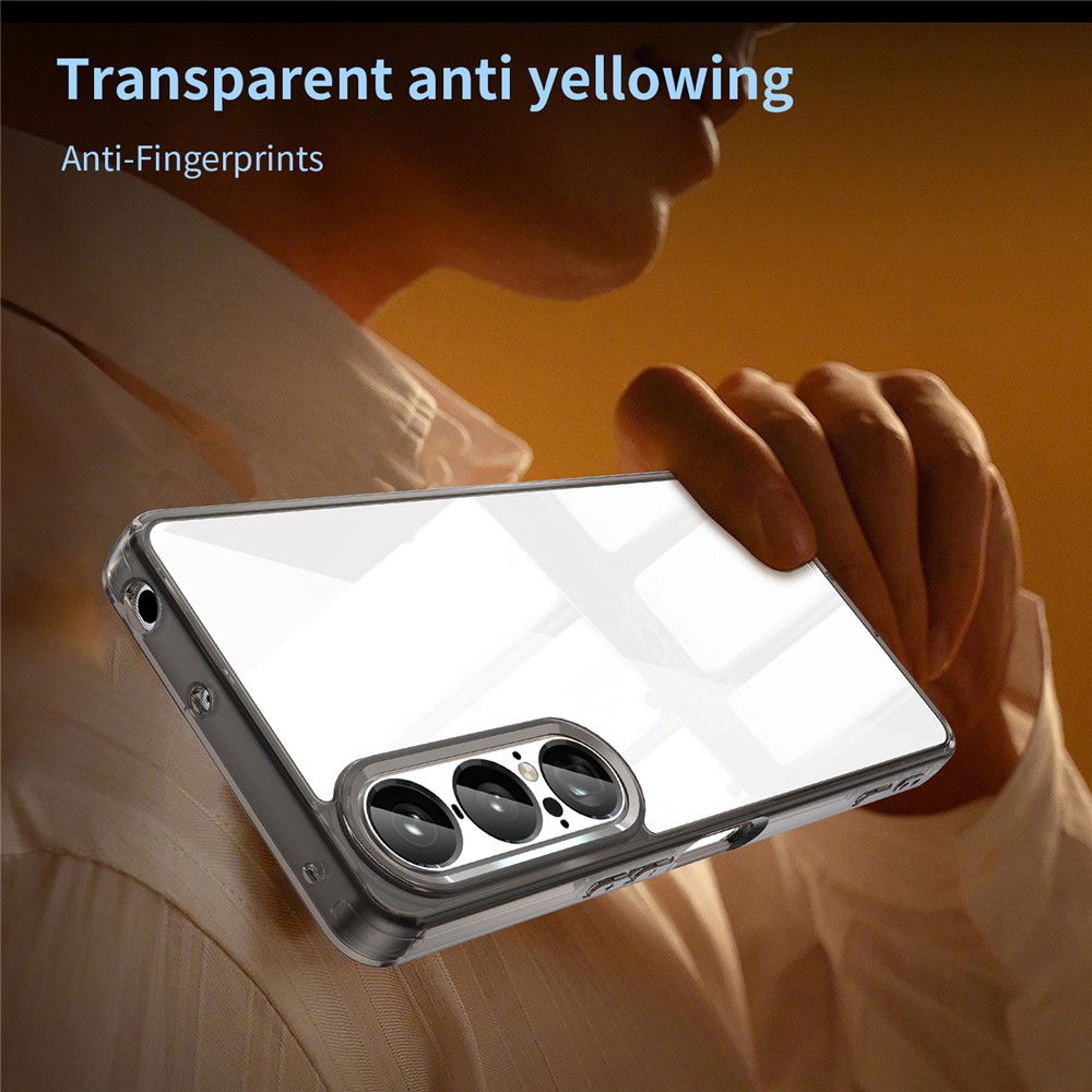  Sony Xperia 1 VII Skal Hybrid Svart