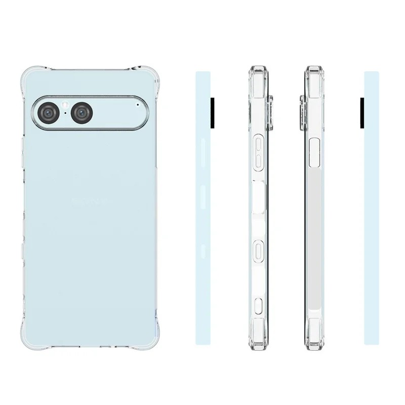 WANLONFENG WANLONFENG Sony Xperia 10 VII Skal TPU Transparent