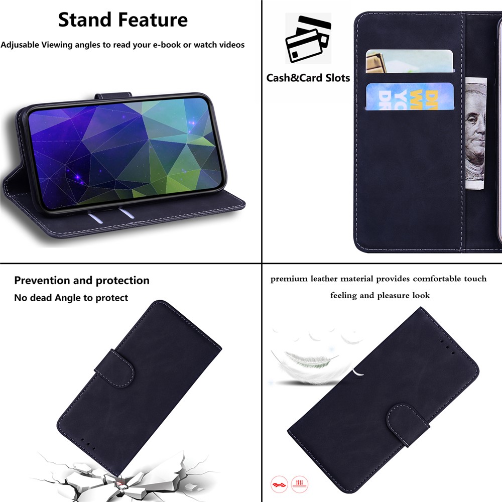  Sony Xperia 10 VII Fodral Läder Svart