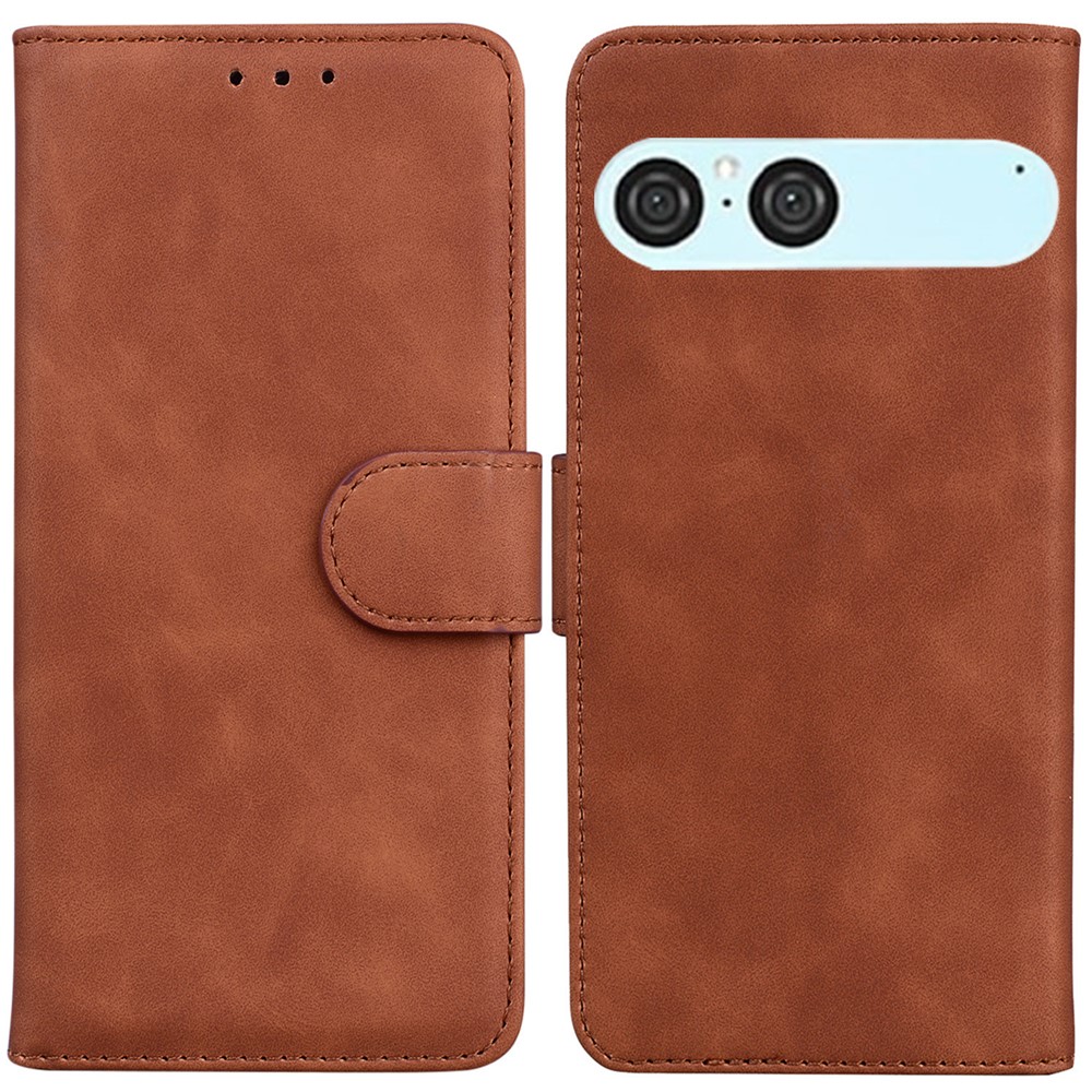  Sony Xperia 10 VII Fodral Läder Brun